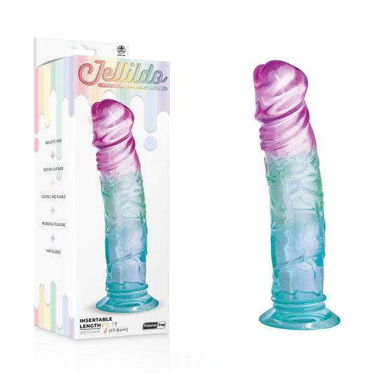 Jellido 18cm Dildo - Clear Coloured 18 cm Dildo Excellent Power