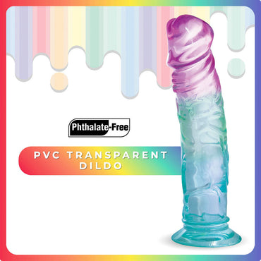 Jellido 18cm Dildo - Clear Coloured 18 cm Dildo Excellent Power