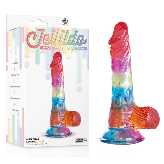 Jellido 14cm Dildo - Clear Coloured 14 cm Dildo Excellent Power