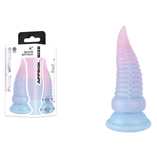 Pearl Wonders - Fantasy Tentacle Plug - Coloured 10 cm Fantasy Anal Plug Excellent Power