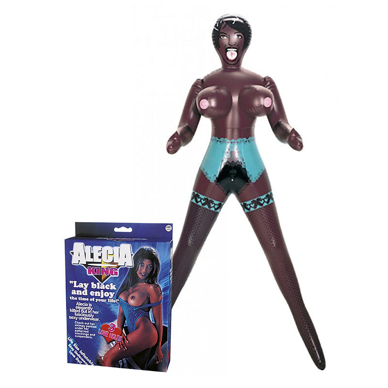 Alecia King - Inflatable Blow Up Doll Excellent Power