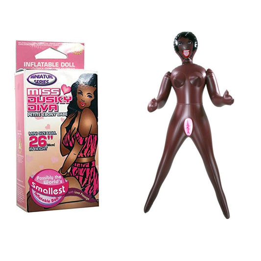 Miss Dusky Diva - Mini Inflatable Love Doll Brown - Club X