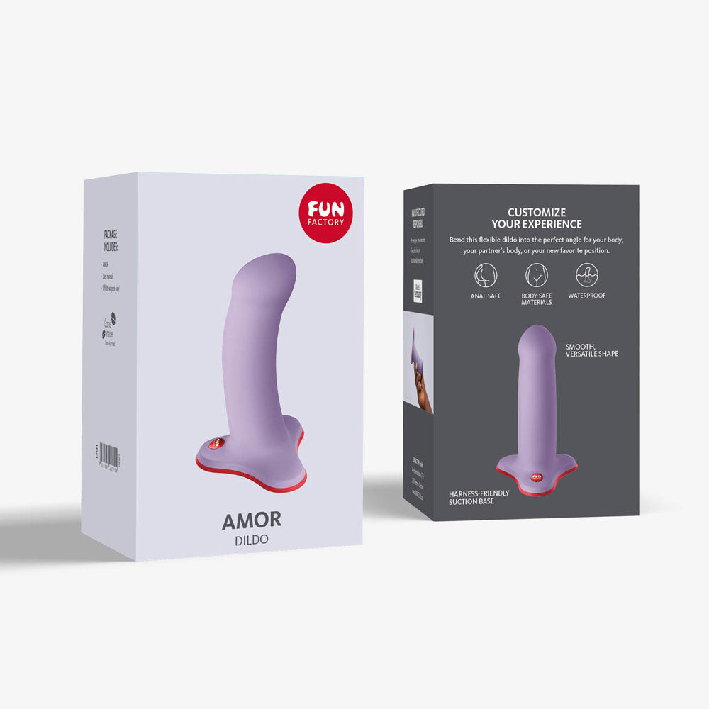 Fun Factory AMOR lavender - Lavender 14.6 cm Dildo Fun Factory