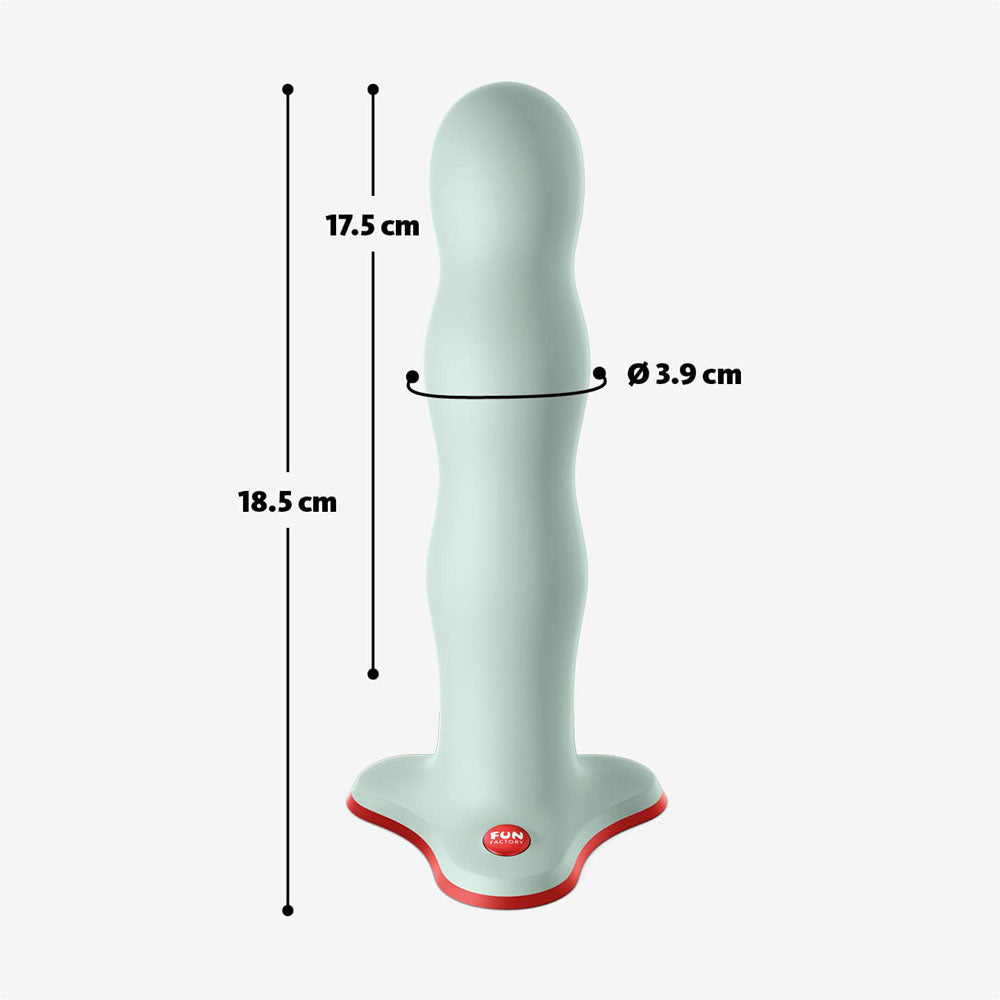 Fun Factory BOUNCER sage green - Sage Green 18.5 cm Dildo Fun Factory