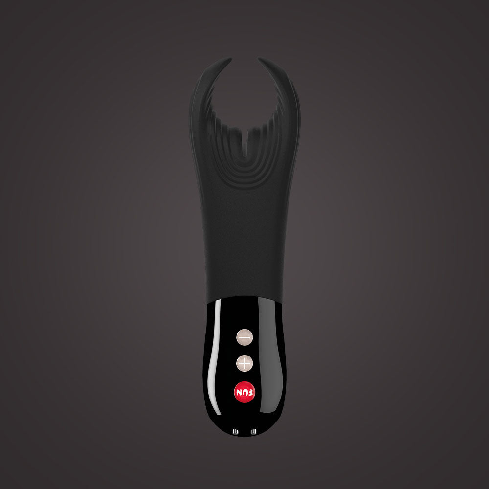 Fun Factory MANTA black - Black 18 cm USB Rechargeable Mens & Couples Vibrator Fun Factory