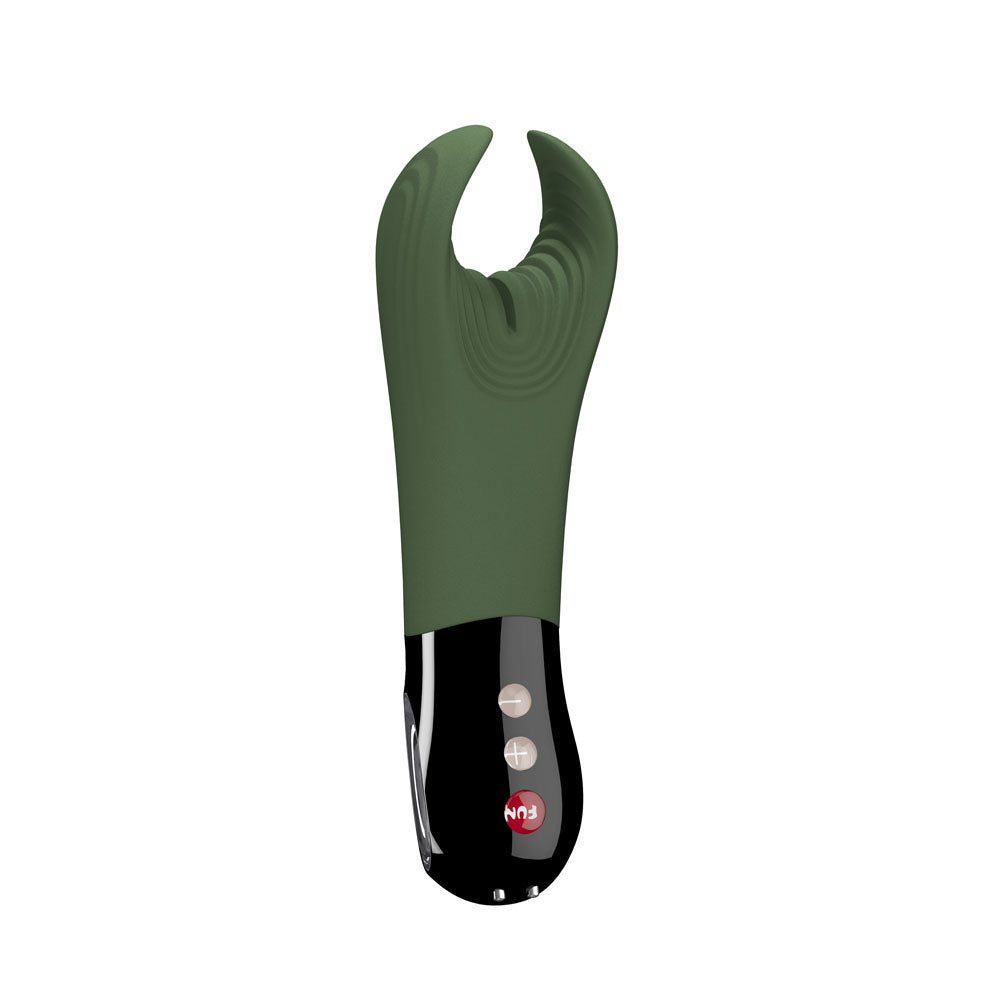 Fun Factory MANTA black - Black 18 cm USB Rechargeable Mens & Couples Vibrator Fun Factory