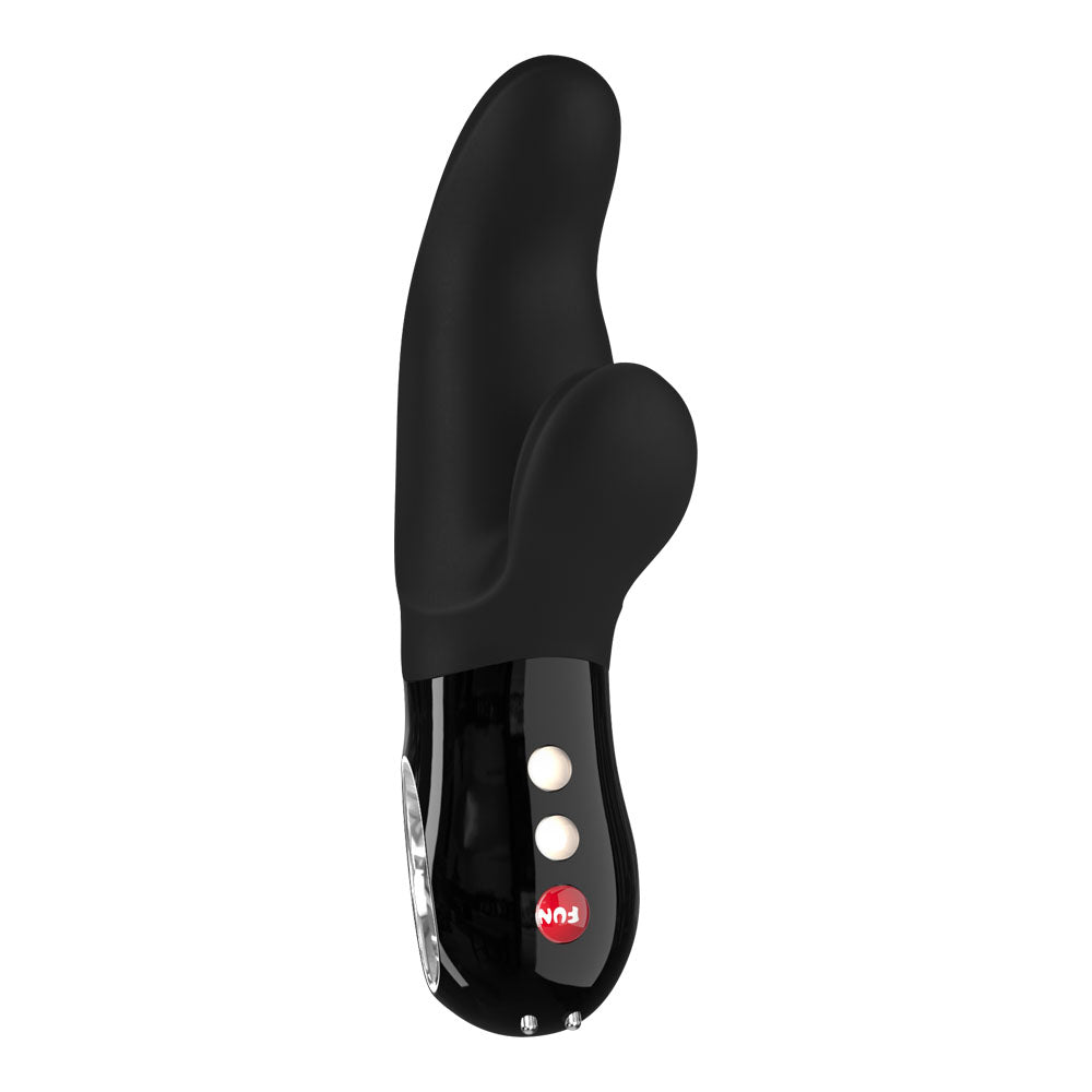 Fun Factory MISS BI black - Black 17 cm USB Rechargeable Rabbit Vibrator Fun Factory