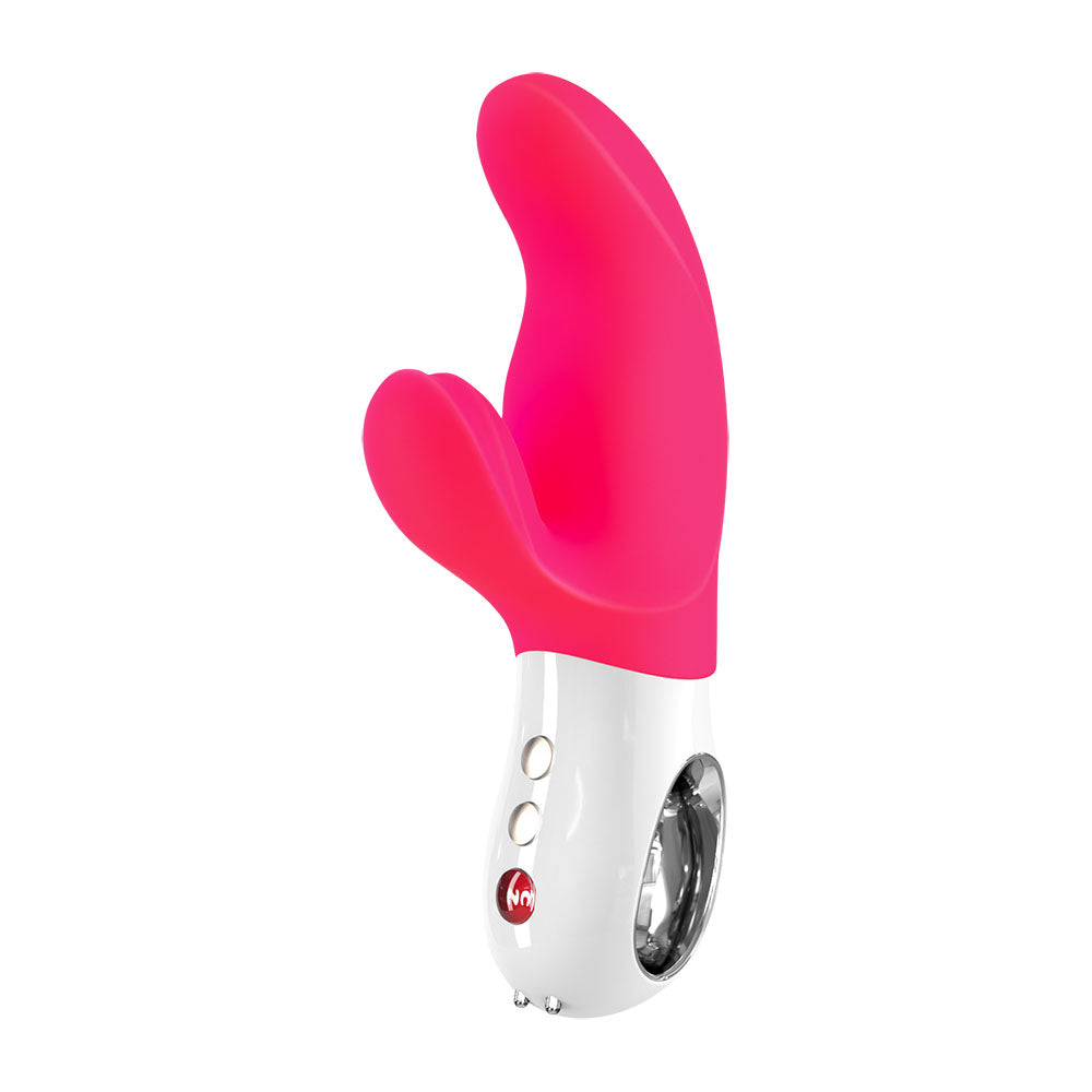Fun Factory MISS BI black - Black 17 cm USB Rechargeable Rabbit Vibrator Fun Factory