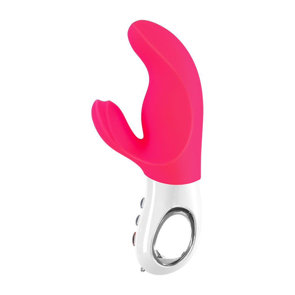 Fun Factory MISS BI black - Black 17 cm USB Rechargeable Rabbit Vibrator Fun Factory