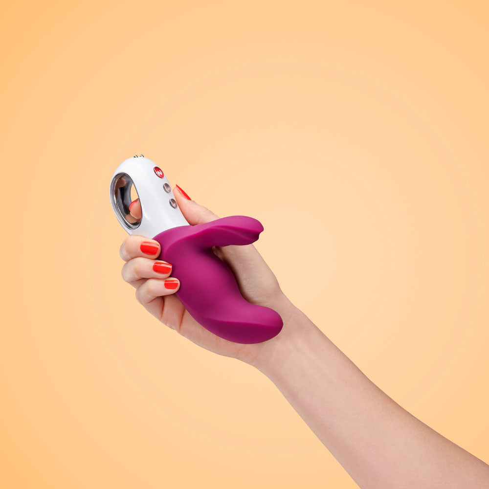 Fun Factory MISS BI black - Black 17 cm USB Rechargeable Rabbit Vibrator Fun Factory