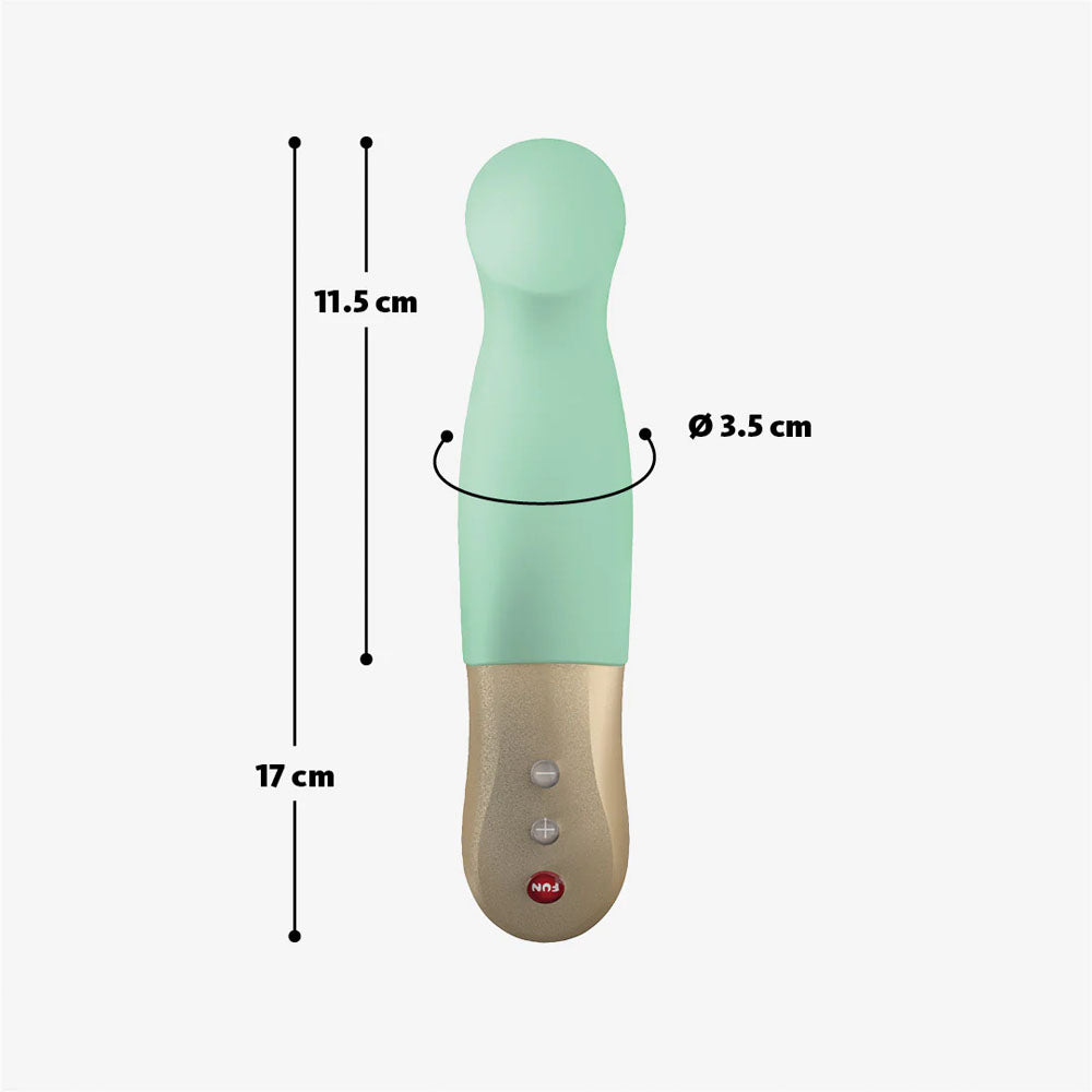 Fun Factory SUNDAZE pistachio - Pistachio Green 17.5 cm USB Rechargeable Thrusting Vibrator Fun Factory
