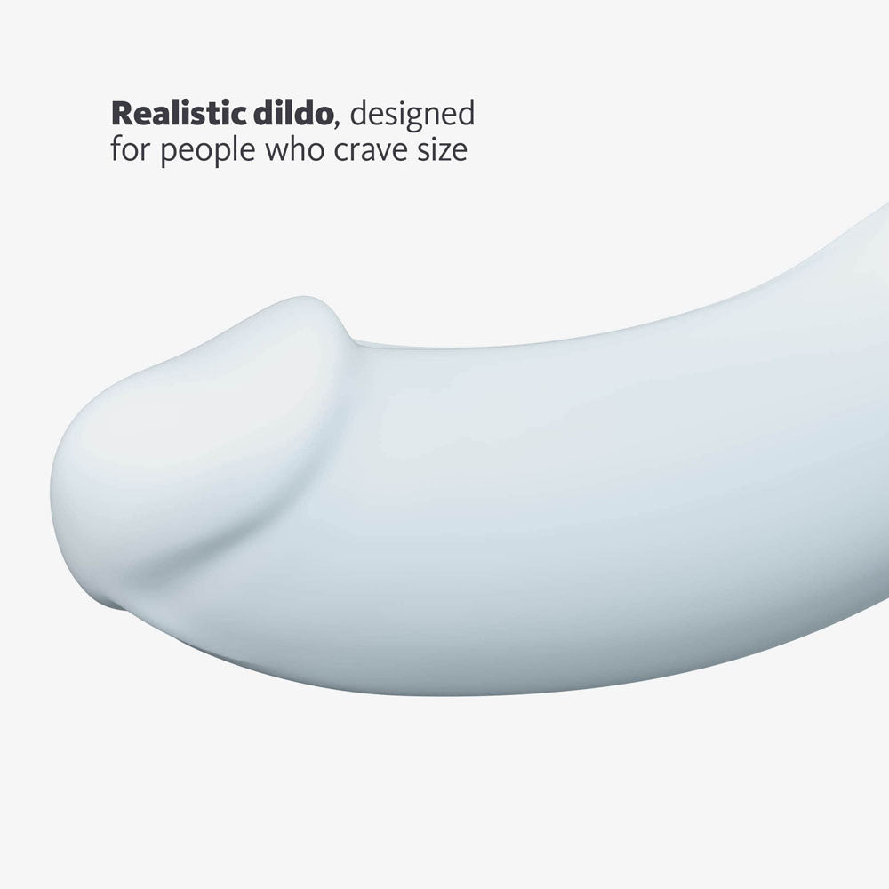 Fun Factory THE BOSS STUB dove blue - Dove Blue 17.9 cm Dildo Fun Factory