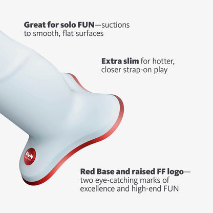 Fun Factory THE BOSS STUB dove blue - Dove Blue 17.9 cm Dildo Fun Factory