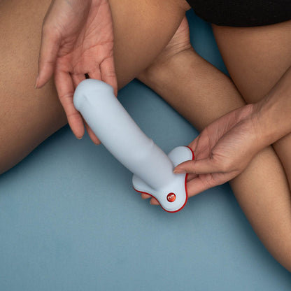 Fun Factory THE BOSS STUB dove blue - Dove Blue 17.9 cm Dildo Fun Factory