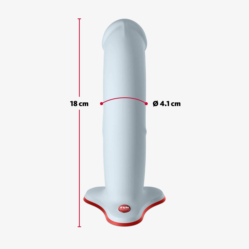Fun Factory THE BOSS STUB dove blue - Dove Blue 17.9 cm Dildo Fun Factory