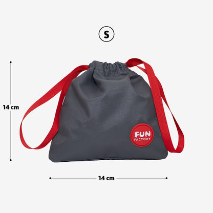 Fun Factory TOYBAG S grey - Grey Discreet Storage Bag - Small Fun Factory