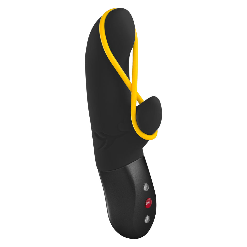 Fun Factory AMORINO Black - Black USB Rechargeable Rabbit Vibrator Fun Factory