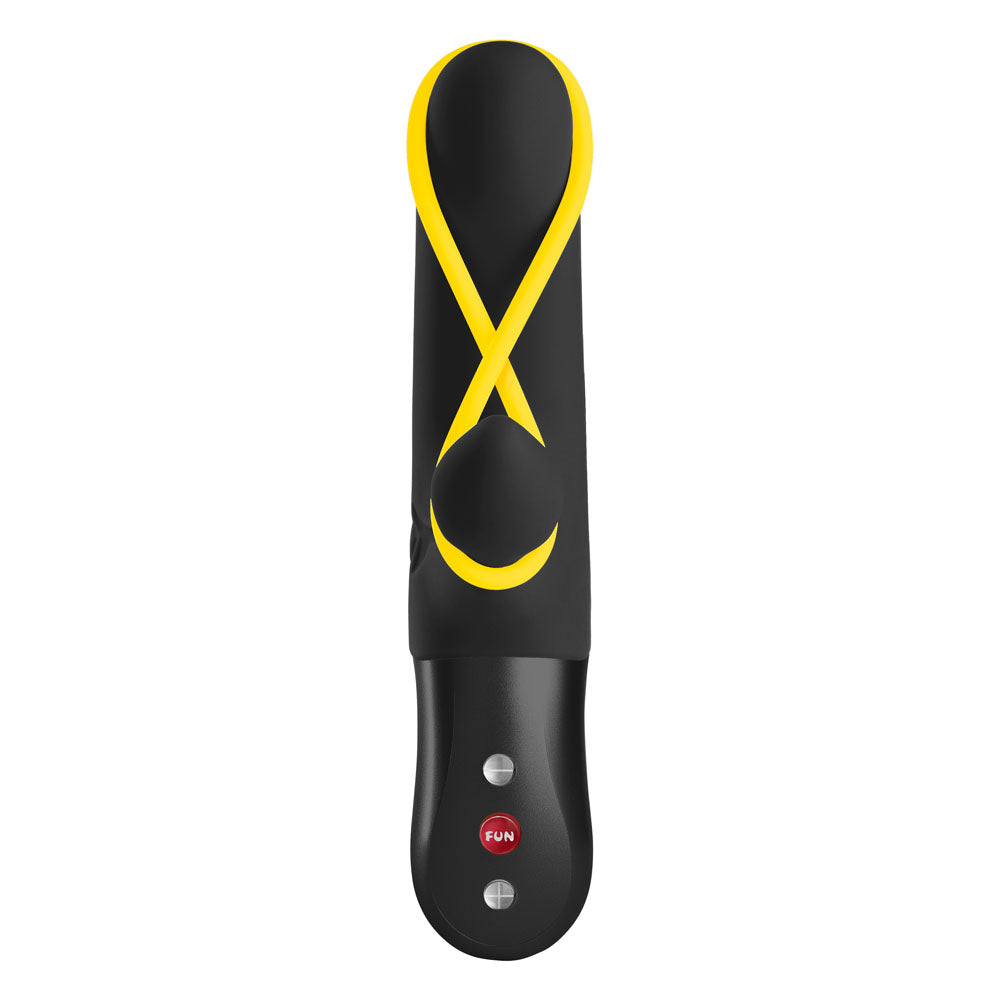 Fun Factory AMORINO Black - Black USB Rechargeable Rabbit Vibrator Fun Factory