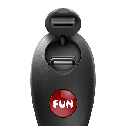 Fun Factory BE-ONE Black - Black USB-C Rechargeable Finger Stimulator Fun Factory