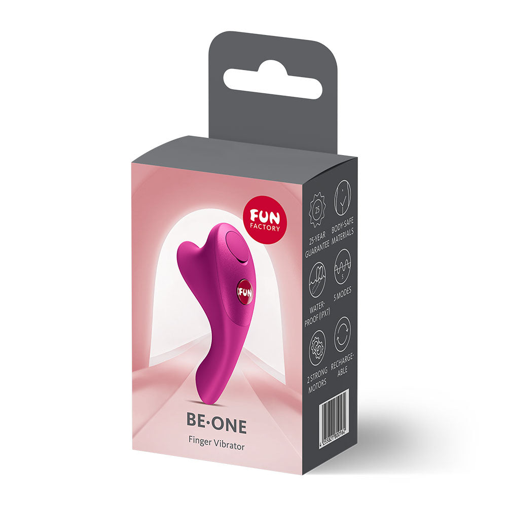 Fun Factory BE-ONE Magenta - Magenta USB-C Rechargeable Finger Stimulator Fun Factory
