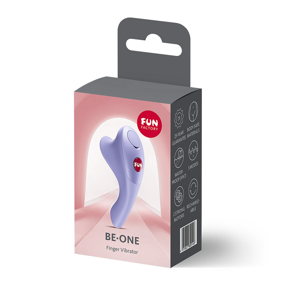 Fun Factory BE-ONE Purple - Purple USB-C Rechargeable Finger Stimulator Fun Factory