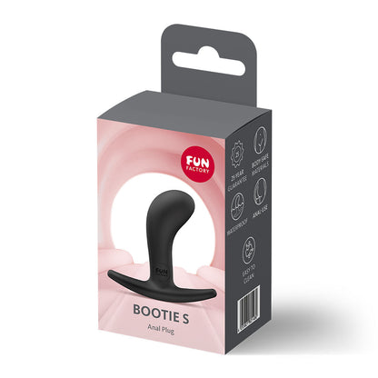 Fun Factory BOOTIE S Black - Black 7.9 cm Small Butt Plug Fun Factory