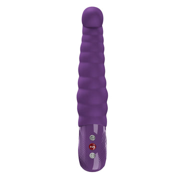 Fun Factory PATCHY PAUL Dark Violet - Dark Violet 23 cm USB-C Rechargeable Vibrator Fun Factory