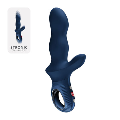 Fun Factory BI STRONIC CRAVE Nightblue - Nightblue USB-C Rechargeable Thrusting Vibrator Fun Factory