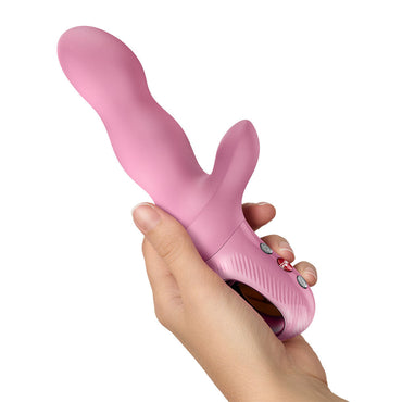 Fun Factory BI STRONIC CRAVE Rose - Rose USB-C Rechargeable Thrusting Vibrator Fun Factory
