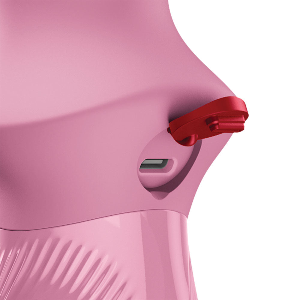 Fun Factory BI STRONIC CRAVE Rose - Rose USB-C Rechargeable Thrusting Vibrator Fun Factory