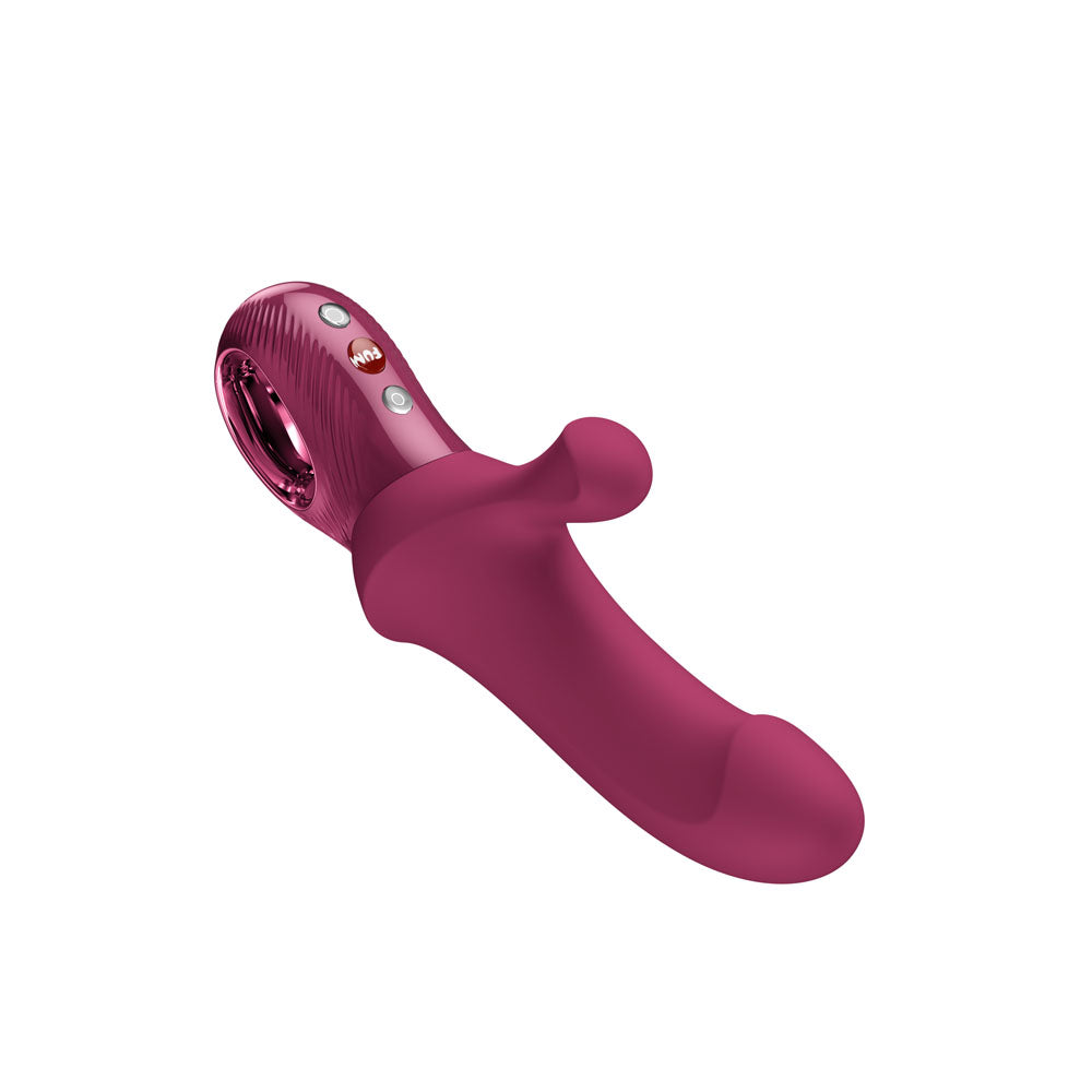 Fun Factory BI STRONIC CURVE Wine Red - Wine Red USB-C Rechargeable Thrusting Vibrator Fun Factory