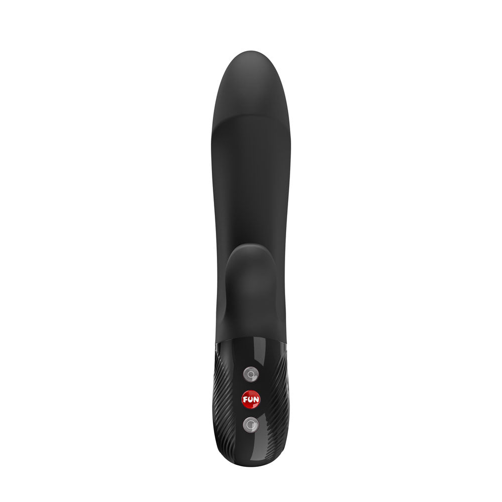 Fun Factory BI STRONIC EMBRACE Black - Black USB-C Rechargeable Thrusting Vibrator Fun Factory