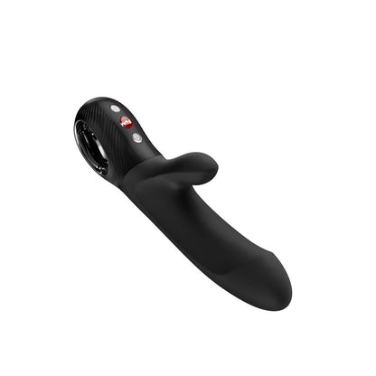 Fun Factory BI STRONIC EMBRACE Black - Black USB-C Rechargeable Thrusting Vibrator Fun Factory