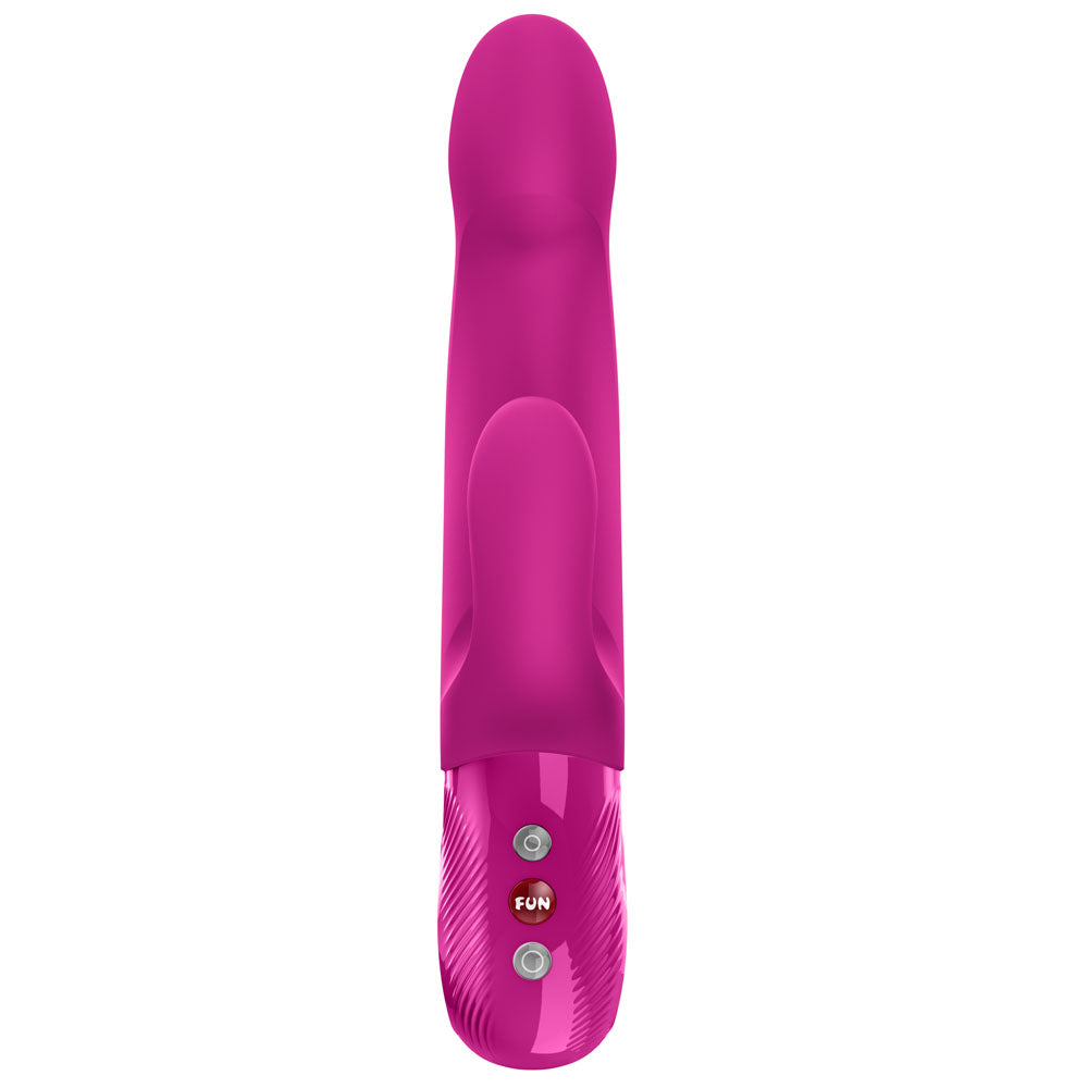 Fun Factory BI STRONIC IMMERSE Magenta - Magenta 22.1 cm USB-C Rechargeable Thrusting Vibrator Fun Factory