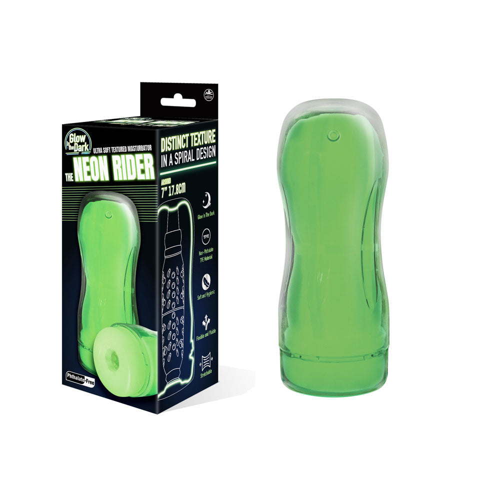 The Neon Rider - Glow in Dark 17.8 cm Stroker Excellent Power