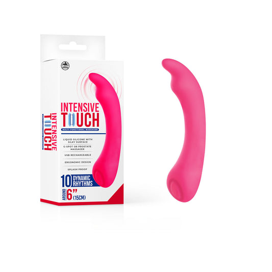 Intensive Touch - Pink - Pink 15 cm USB Rechargeable Vibrator Pink - Club X