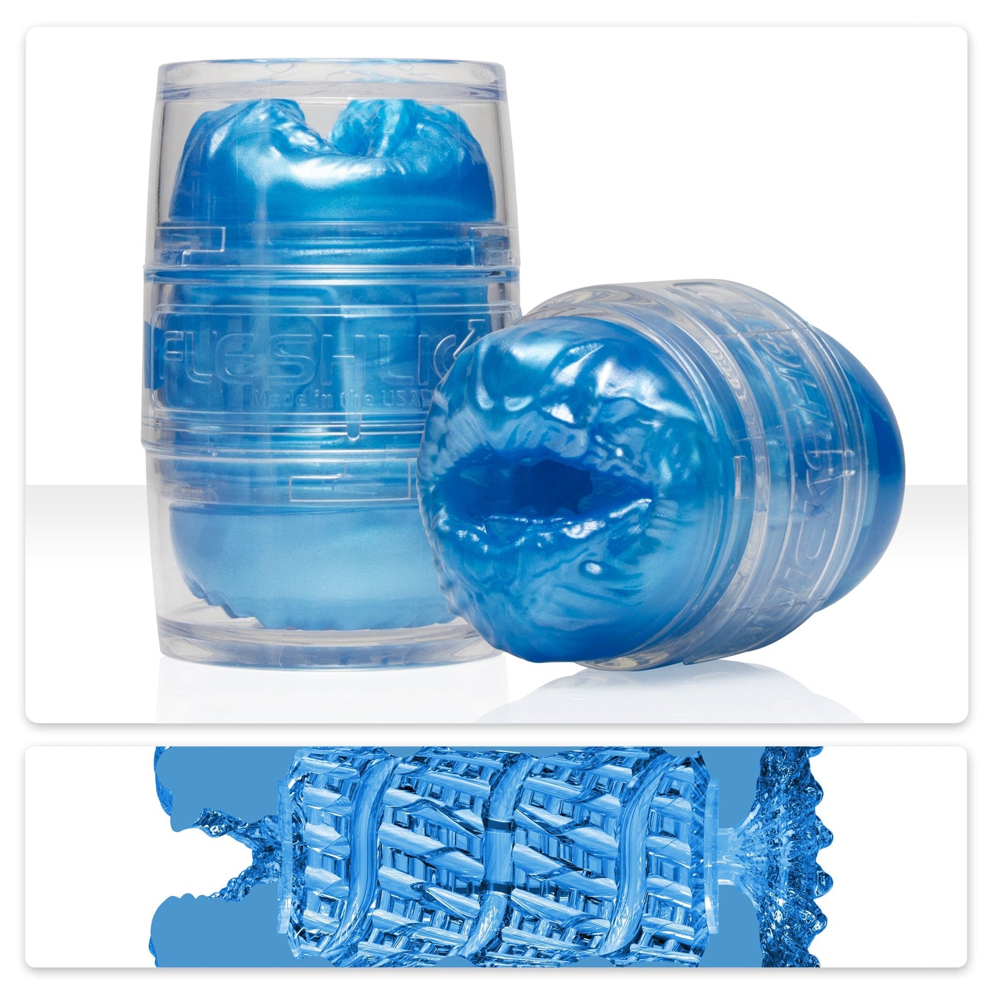 Quickshot Alien Blue Metallic Mouth/Butt  - Club X