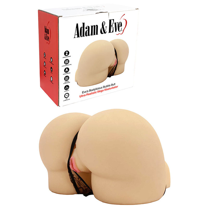 Adam & Eve EVE'S BOOTYLICIOUS BUBBLE BUTT - Flesh Doggy Style Lifesize Masturbator Adam & Eve