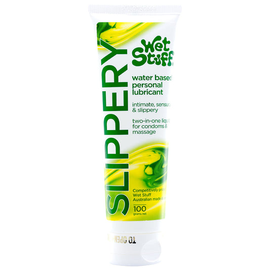 Wet Stuff Slippery - 100g Tube - Water Based Lubricant - 100 gram Tube Default Title - Club X
