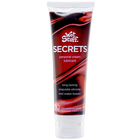 Wet Stuff Secrets - 90g Tube - Hybrid Lubricant - 90 gram Tube Default Title - Club X