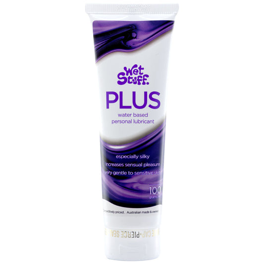 Wet Stuff Plus - 100g Tube - Water Based Lubricant - 100 grams Tube Default Title - Club X