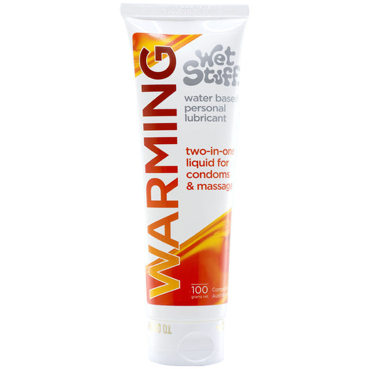 Wet Stuff Warming - 100g Tube - Warming Water Based Lubricant - 100 gram Tube Default Title - Club X