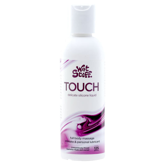 Wet Stuff Touch - 125g Disk Top - Silicone Lubricant - 125 gram Bottle Default Title - Club X
