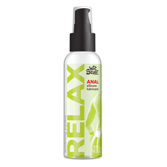 Wet Stuff Relax - 110g Pump - Anal Silicone Lubricant - 110 gram Pump Bottle Default Title - Club X