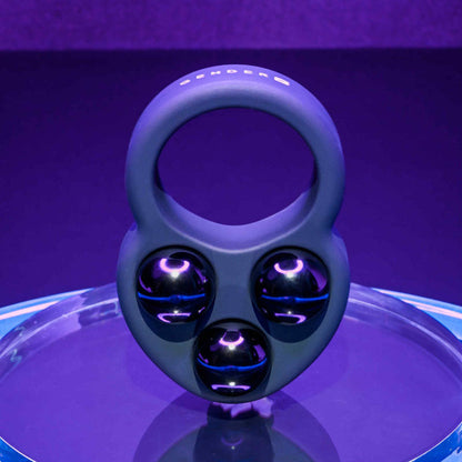 Gender X WORKOUT RING - Black Weighted Cock Ring Gender X