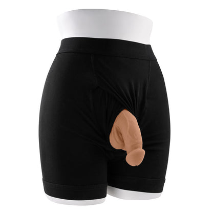 Gender X 4'' PACKER - Medium - Tan 10 cm Packer Gender X