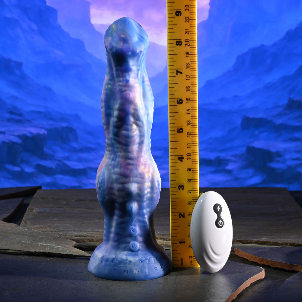 Gender X WILDEST DREAMS - USB Rechargeable Vibrating and Thrusting Fantasy Dildo with Wireless Remote Gender X