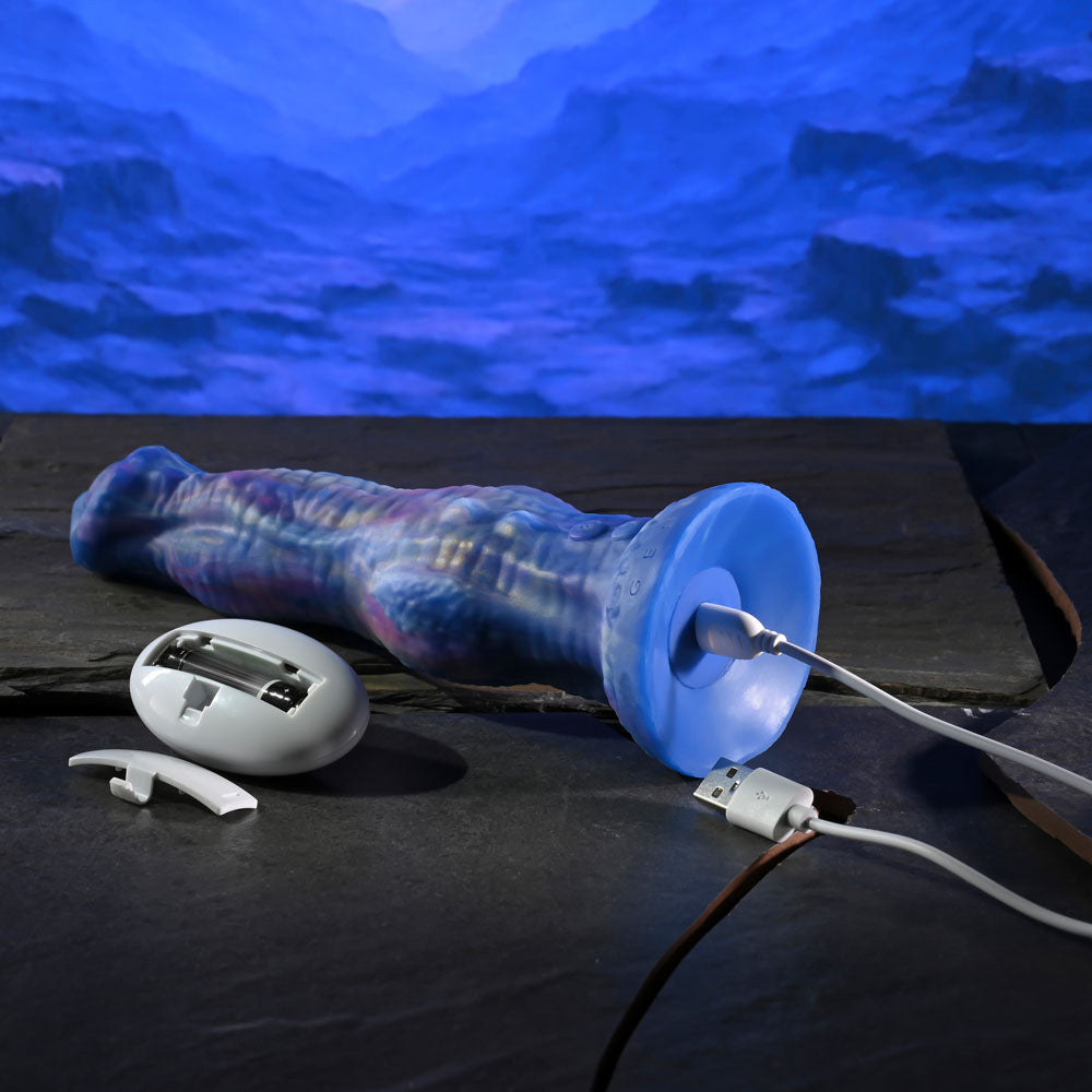 Gender X WILDEST DREAMS - USB Rechargeable Vibrating and Thrusting Fantasy Dildo with Wireless Remote Gender X