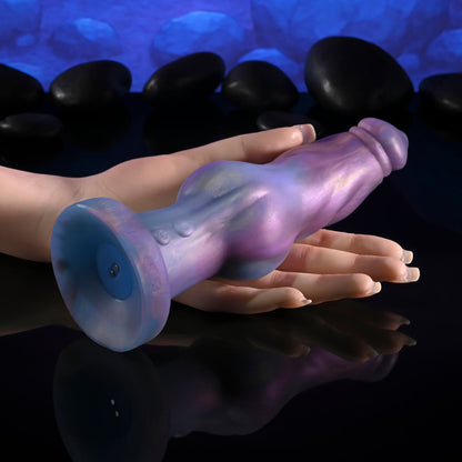 Gender X IMAGINARY FRIEND - Purple/Pink USB Rechargeable Vibrating Fantasy Dildo with Wireless Remote Gender X