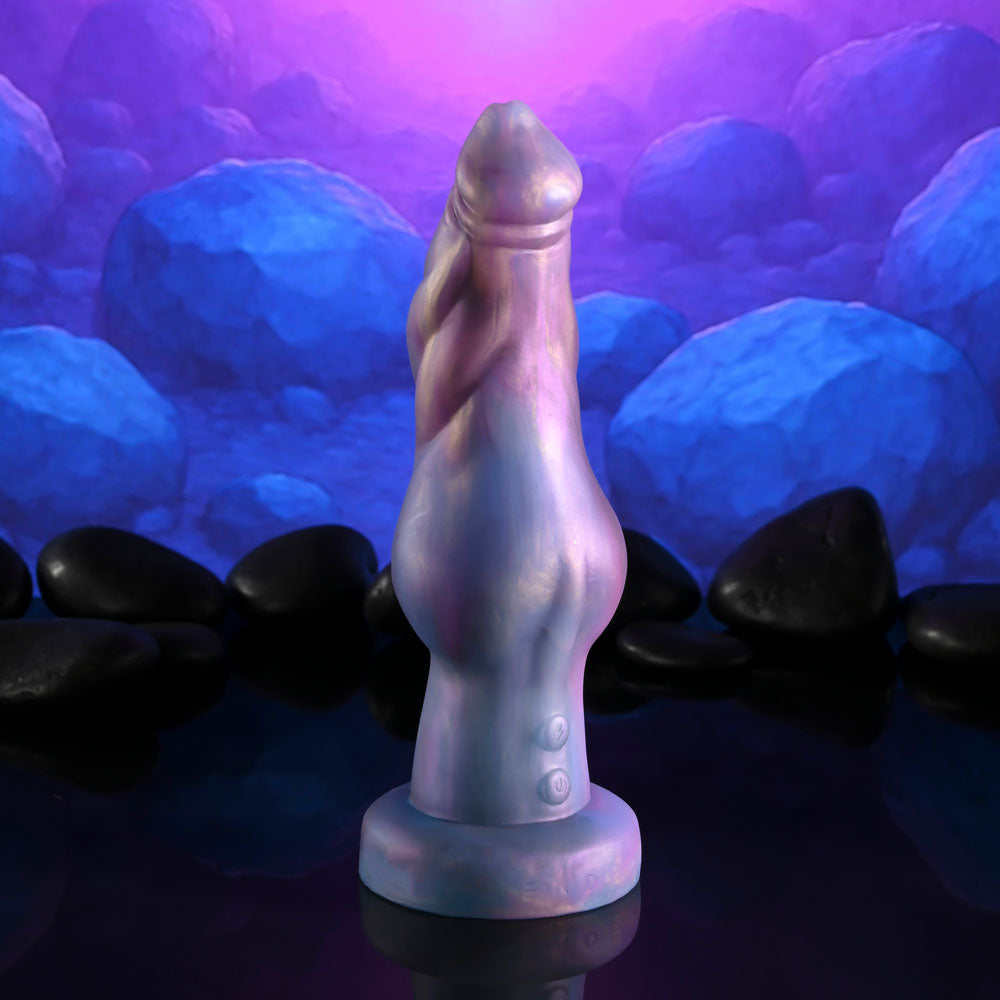 Gender X IMAGINARY FRIEND - Purple/Pink USB Rechargeable Vibrating Fantasy Dildo with Wireless Remote Gender X